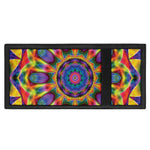 Boho Kaleidoscope Print Trifold Wallet
