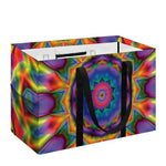 Boho Kaleidoscope Print Utility Tote Bag