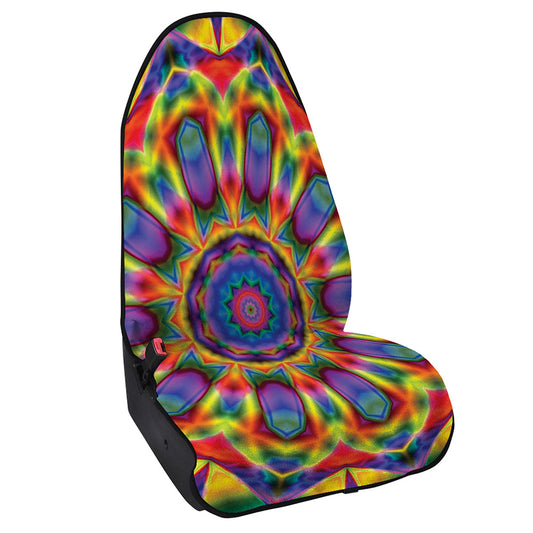 Boho Kaleidoscope Print Waterproof Car Seat Cover