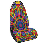 Boho Kaleidoscope Print Waterproof Car Seat Cover