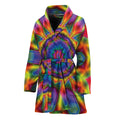 Boho Kaleidoscope Print Women's Bathrobe