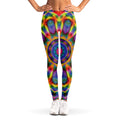 Boho Kaleidoscope Print Women's Leggings