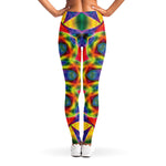 Boho Kaleidoscope Print Women's Leggings