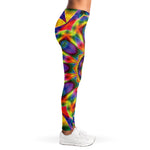 Boho Kaleidoscope Print Women's Leggings