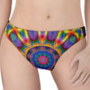 Boho Kaleidoscope Print Women's Thong