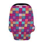 Boho Mandala Patchwork Pattern Print Baby Seat Cover