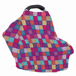 Boho Mandala Patchwork Pattern Print Baby Seat Cover