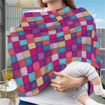 Boho Mandala Patchwork Pattern Print Baby Seat Cover
