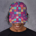 Boho Mandala Patchwork Pattern Print Baseball Cap