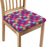 Boho Mandala Patchwork Pattern Print Chair Cushion Cover