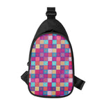 Boho Mandala Patchwork Pattern Print Chest Bag
