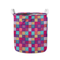 Boho Mandala Patchwork Pattern Print Collapsible Laundry Basket