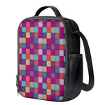 Boho Mandala Patchwork Pattern Print Crossbody Lunch Bag