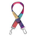 Boho Mandala Patchwork Pattern Print Dog Seat Belt