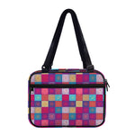 Boho Mandala Patchwork Pattern Print Double Strap Bible Bag