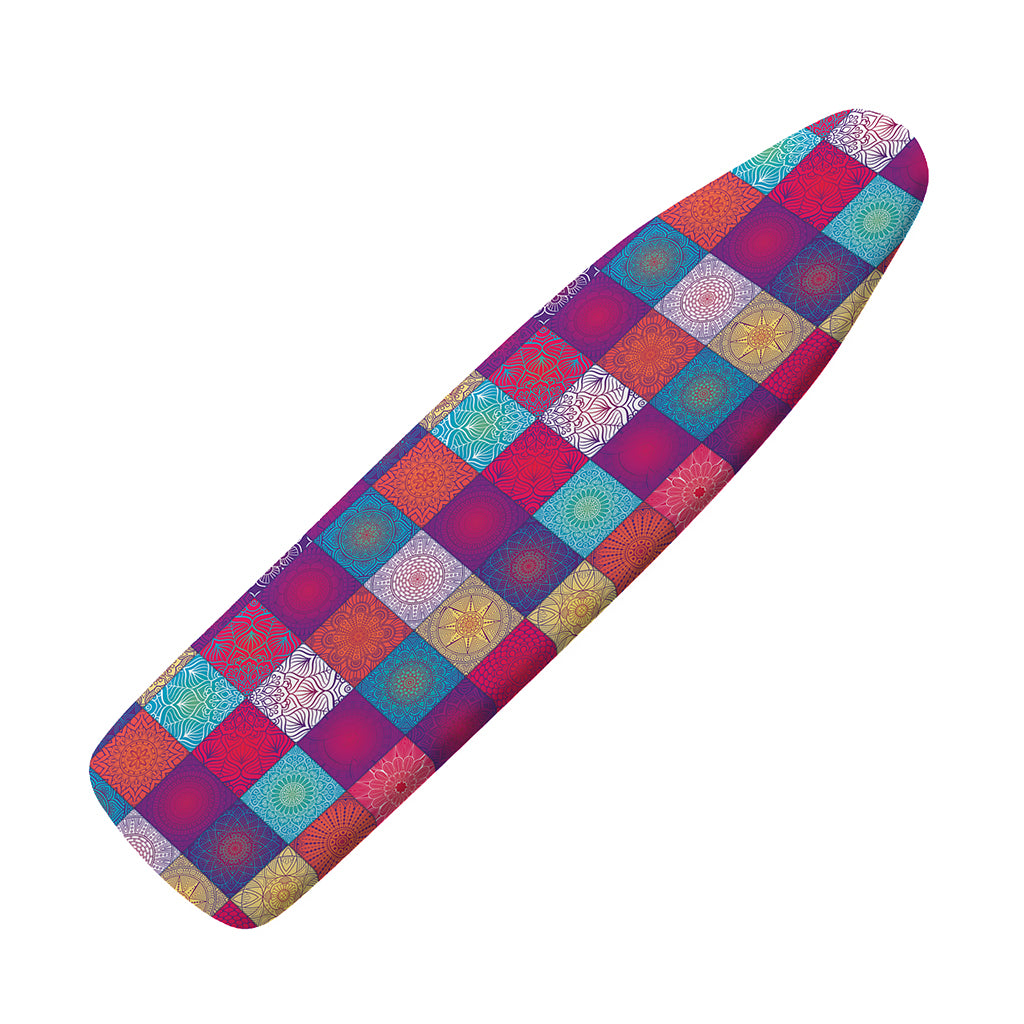 Boho Mandala Patchwork Pattern Print Ironing Board Cover