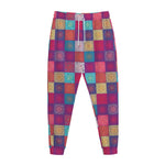 Boho Mandala Patchwork Pattern Print Jogger Pants