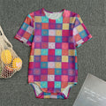 Boho Mandala Patchwork Pattern Print Men's Bodysuit