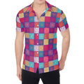 Boho Mandala Patchwork Pattern Print Men's Shirt