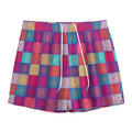 Boho Mandala Patchwork Pattern Print Mesh Shorts
