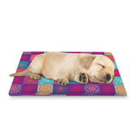 Boho Mandala Patchwork Pattern Print Pet Cooling Mat Cover
