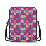 Boho Mandala Patchwork Pattern Print Rectangular Crossbody Bag