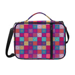 Boho Mandala Patchwork Pattern Print Shoulder Strap Bible Bag