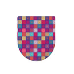 Boho Mandala Patchwork Pattern Print Toilet Lid Cover