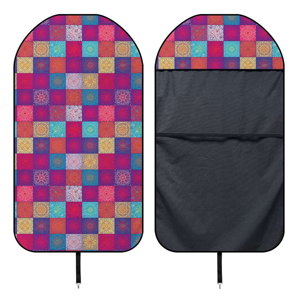 Boho Mandala Patchwork Pattern Print Waterproof Car Seat Cover