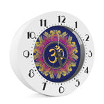 Boho Om Mandala Print Alarm Clock