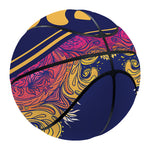 Boho Om Mandala Print Basketball