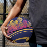 Boho Om Mandala Print Basketball