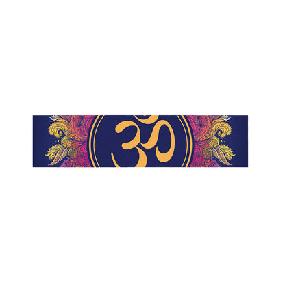 Boho Om Mandala Print Bed Runner
