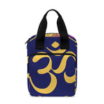 Boho Om Mandala Print Bible Tote Bag