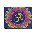 Boho Om Mandala Print Bifold Wallet
