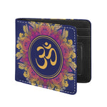 Boho Om Mandala Print Bifold Wallet