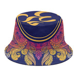Boho Om Mandala Print Bucket Hat
