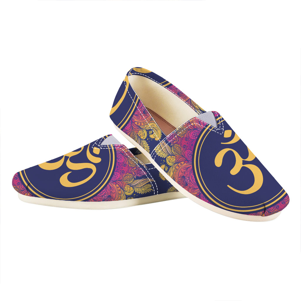 Boho Om Mandala Print Casual Shoes