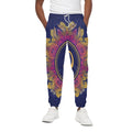 Boho Om Mandala Print Cotton Sweatpants