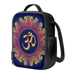 Boho Om Mandala Print Crossbody Lunch Bag