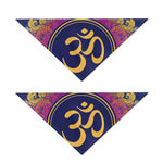 Boho Om Mandala Print Dog Bandana