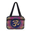 Boho Om Mandala Print Double Strap Bible Bag