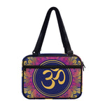 Boho Om Mandala Print Double Strap Bible Bag