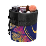 Boho Om Mandala Print Drawstring Makeup Bag