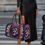 Boho Om Mandala Print Duffle Bag