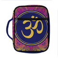 Boho Om Mandala Print Front Pocket Bible Bag