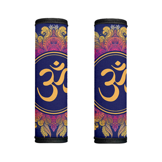 Boho Om Mandala Print Handle Covers