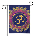 Boho Om Mandala Print House Flag