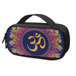 Boho Om Mandala Print Insulin Cooler Travel Case