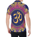 Boho Om Mandala Print Men's Shirt